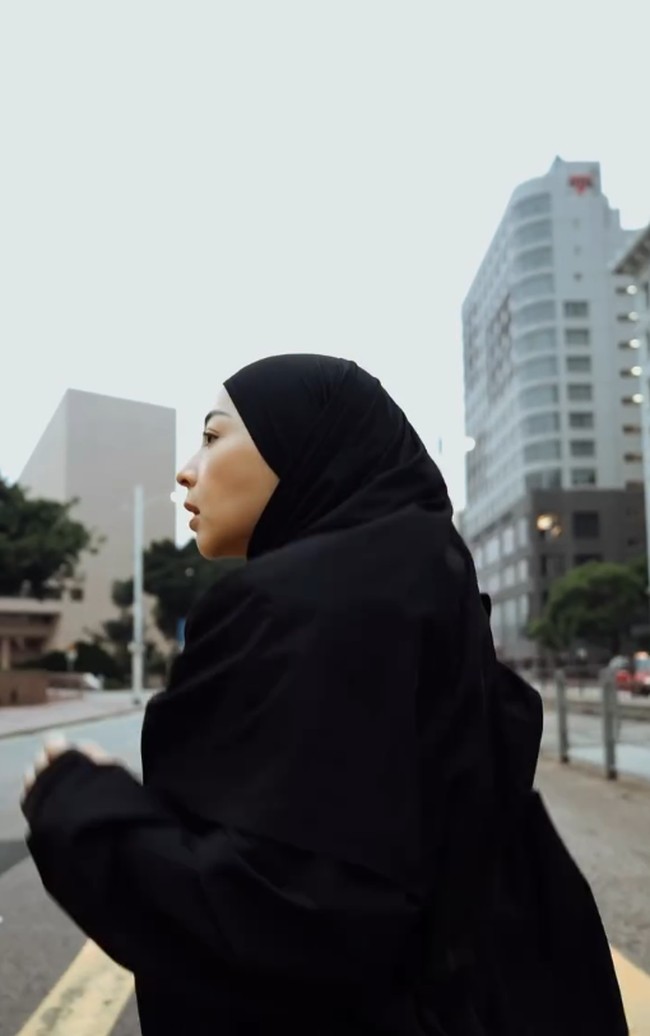 Gaya hijab Nikita Willy.