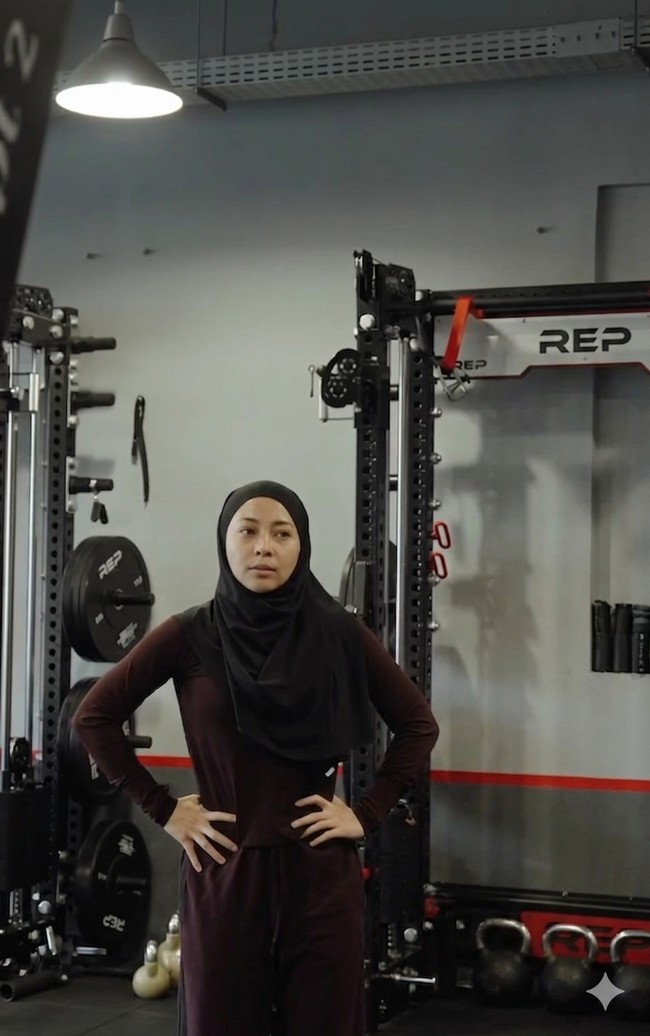 Gaya hijab Nikita Willy.