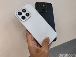 Wujud Honor X6c, HP Rp 2 Jutaan Bawa Baterai Besar