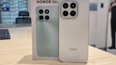 Wujud Honor X6c, HP Rp 2 Jutaan Bawa Baterai Besar