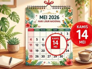 Batas Libur dan Cuti Bersama Kenaikan Yesus Kristus 2026, Catat Tanggalnya!