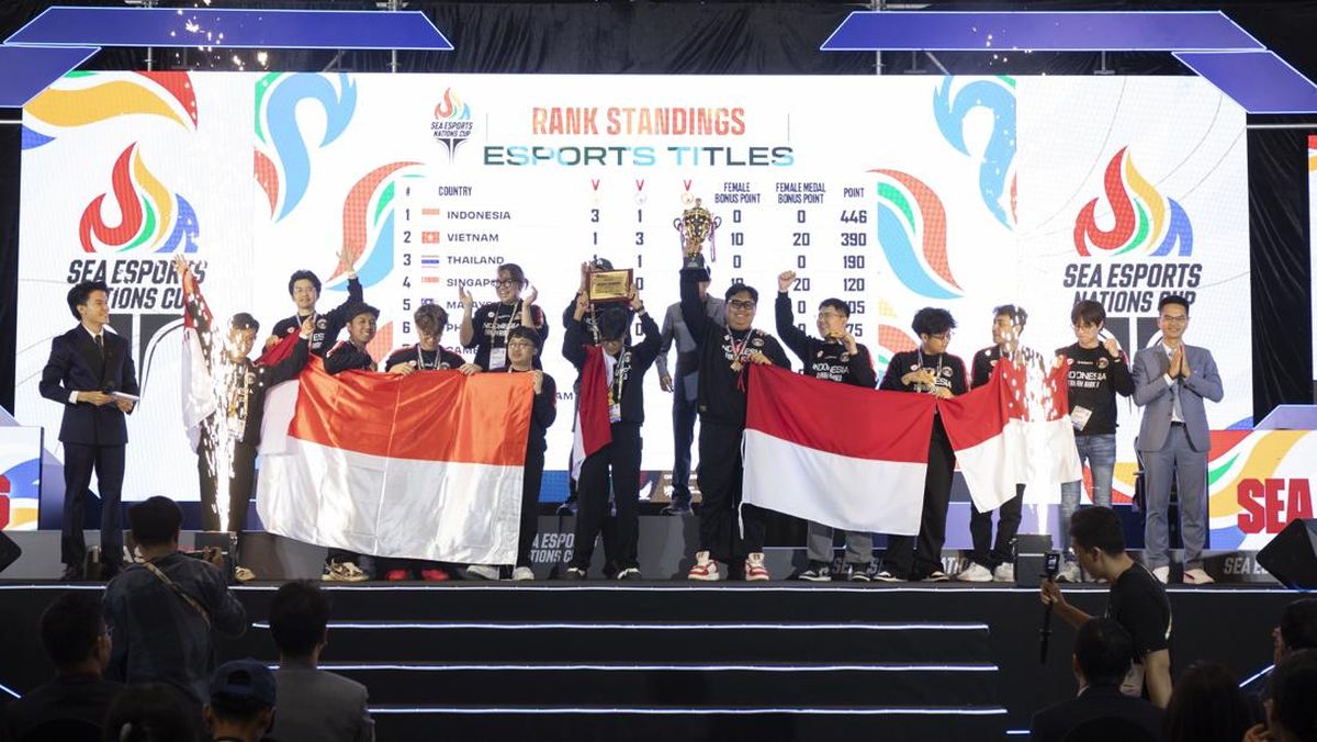 situs slot boongo Indonesia Juara Umum SEA Esports Nations Cup 2026, Raih 3 Emas