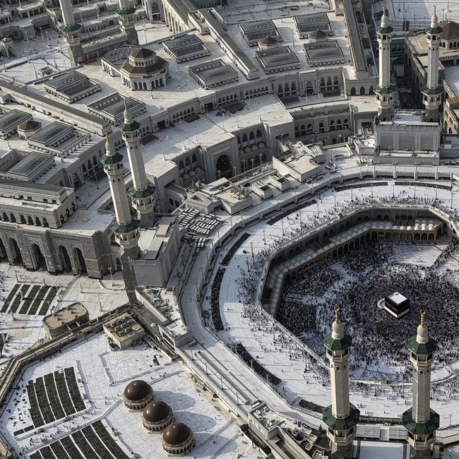 Potret Jemaah Haji Mulai Padati Masjidil Haram