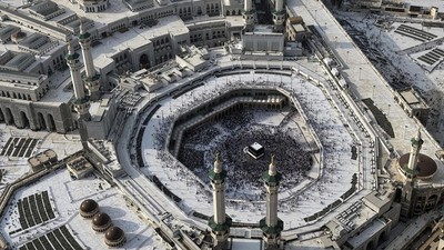 Potret Jemaah Haji Mulai Padati Masjidil Haram