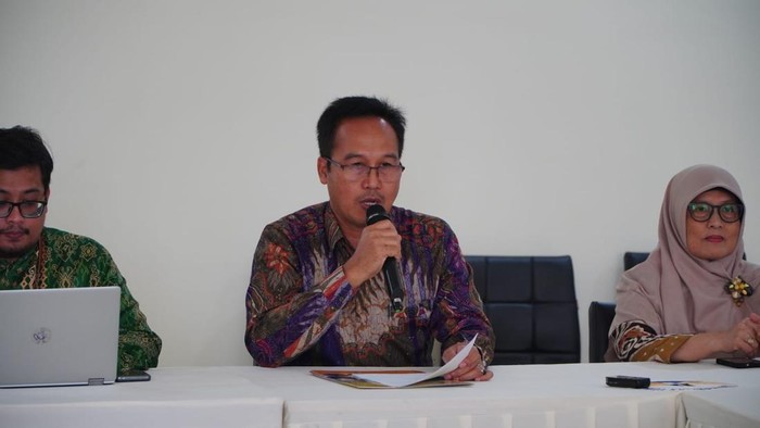 Panitia pemilihan rektor Untidar periode 2026-2030 di Kampus Sidotopo, Rabu (13/5/2026).