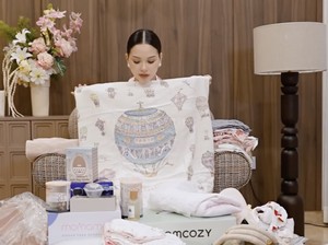Kain Bedong Bayi Alyssa Daguise dan Al Ghazali Dibeli di Paris, Ini Harganya
