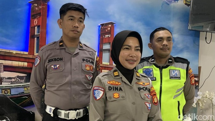 Kanit Regident Satlantas Polrestabes Palembang Iptu Dina