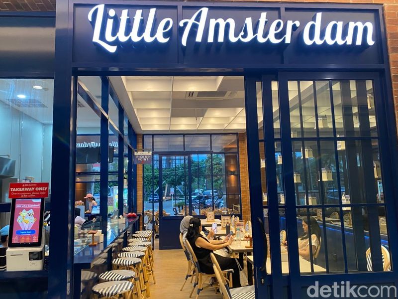 Little Amsterdam di PIM 5 yang tawarkan menu khas Belanda