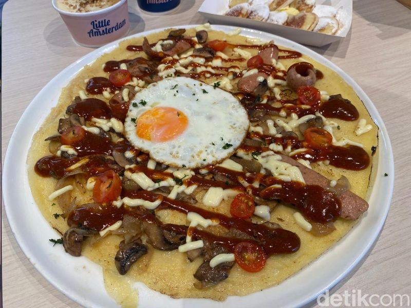 Little Amsterdam di PIM 5 yang tawarkan menu khas Belanda