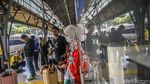 Pasar Pasar Senen Padat Penumpang Jelang Libur Panjang