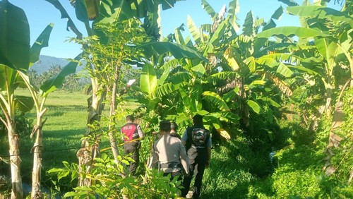 Warga digegerkan dengan penemuan sesosok mayat pria di saluran irigasi wilayah Desa Tukad Mungga, Buleleng, Bali, Rabu (13/5/2026) pagi.