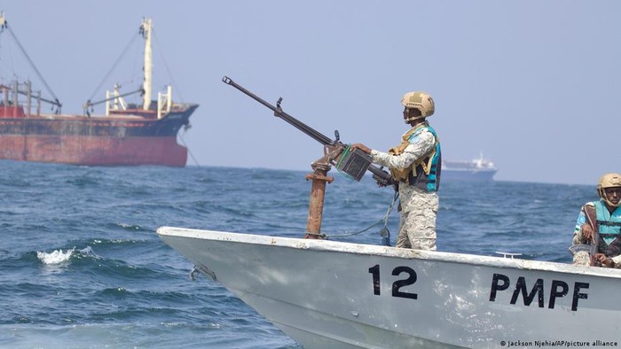 Tiga kapal telah dibajak di tengah kebangkitan kembali aksi pembajakan di dekat Somalia dalam beberapa minggu terakhir (Jackson Njehia/AP/picture alliance)