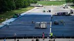 Potret Renovasi Kolam Refleksi Washington yang Jadi Sorotan