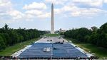 Potret Renovasi Kolam Refleksi Washington yang Jadi Sorotan