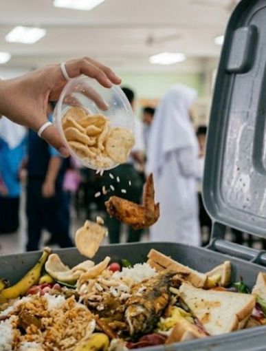 Program 'MBG' Malaysia Disorot, Murid Pilih-pilih Menu hingga Dibuang!