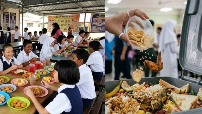 Program ‘MBG’ Malaysia Disorot, Murid Pilih-pilih Menu hingga Dibuang!