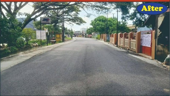 Progres MYP pembangunan jalan Panciro-Batas Makassar.