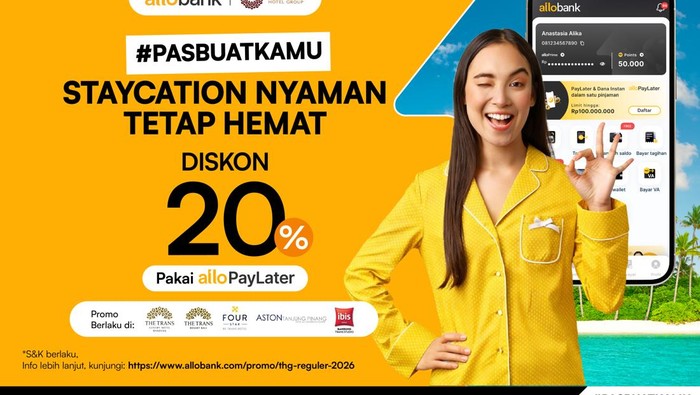 Promo allo paylater staycation