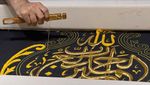 Proses Tradisional Warnai Produksi Kiswah Kabah