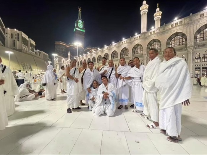 Bersyukur Rizki DA Sudah di Makkah Jelang Haji