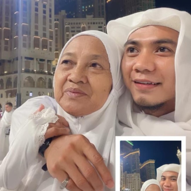 Bersyukur Rizki DA Sudah di Makkah Jelang Haji