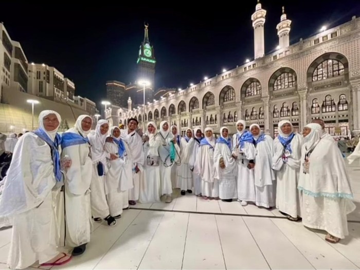Bersyukur Rizki DA Sudah di Makkah Jelang Haji