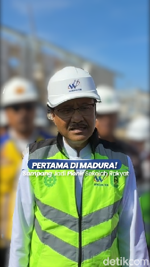 Wujudkan Mimpi Anak Bangsa, Sekolah Rakyat Permanen Pertama di Madura Resmi Dibangun di Sampang