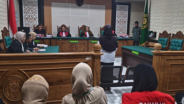 Sidang vonis kasus jaminan fidusia di PN Sidoarjo