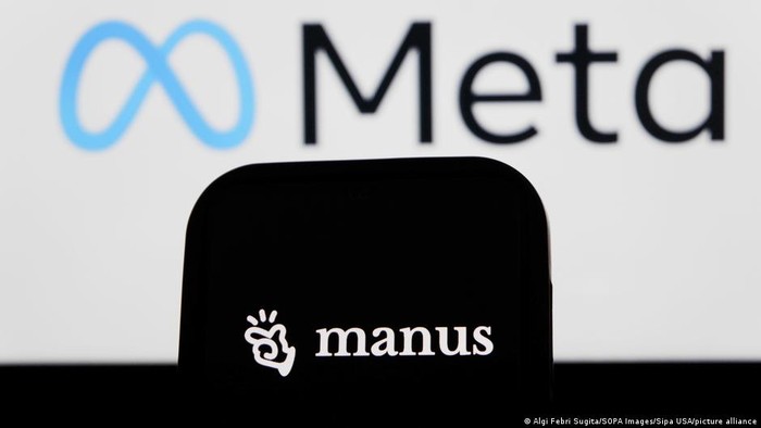 Otoritas China memblokir akuisisi USD 2 miliar (Rp 34 triliun) oleh Meta atas perusahaan rintisan AI Manus (Algi Febri Sugita/SOPA Images/Sipa USA/picture alliance)