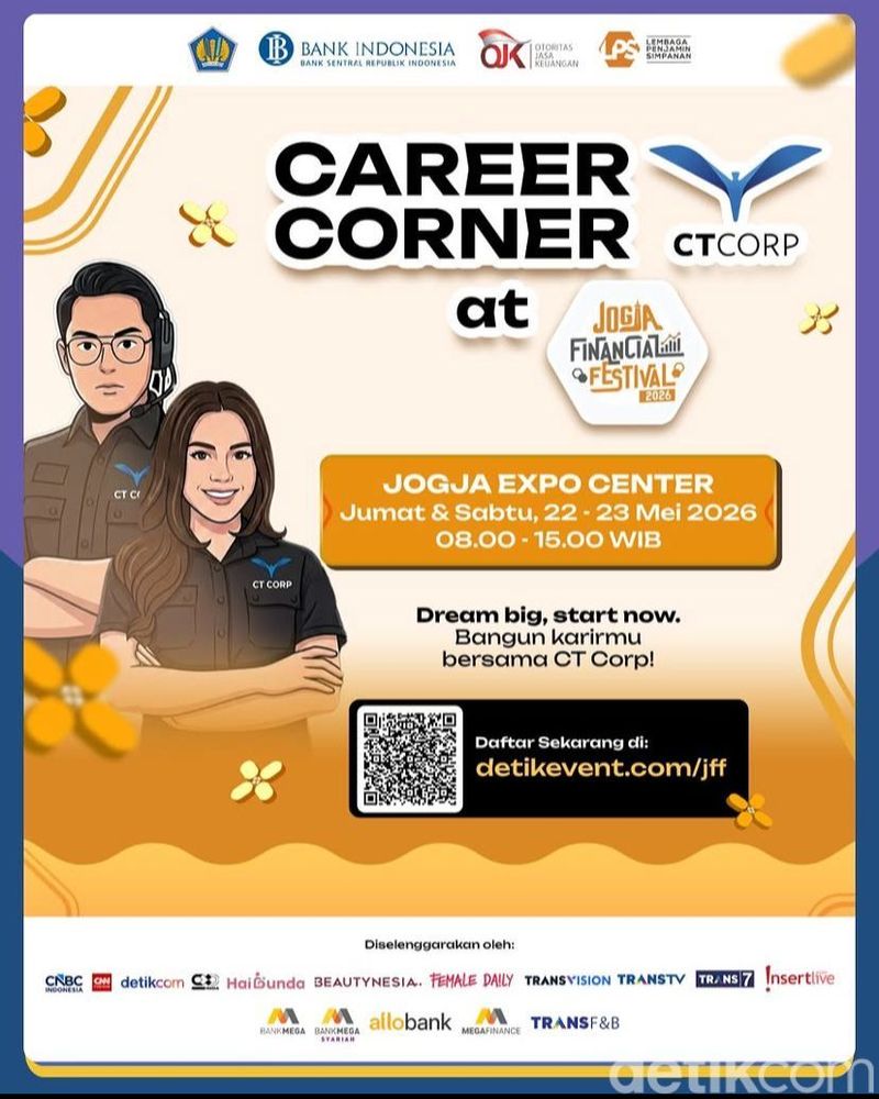 Career Corner dalam jogja Finansial Festival 2026.