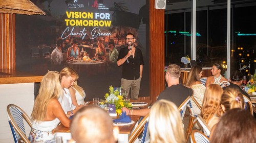 Charity dinner ‘Vision for Tomorrow’ di Amalfi Restaurant, FINNS Beach Club, Selasa (12/5/2026) malam. (Dok. FINNS Bali)