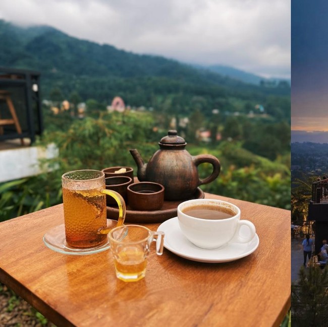 Healing Tipis-tipis! Ini 10 Kafe View Pegunungan Terbaik di Puncak