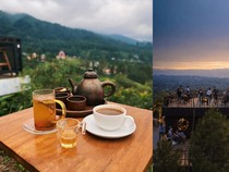 Healing Tipis-tipis! Ini 10 Kafe View Pegunungan Terbaik di Puncak