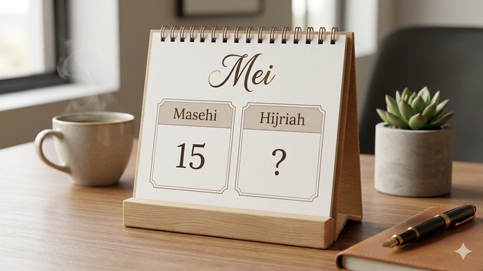 Kalender Hijriah 15 Mei 2026.