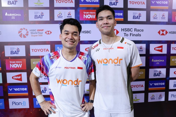 Leo Rolly Carnando/Daniel Marthin berlaga di Thailand Open 2026