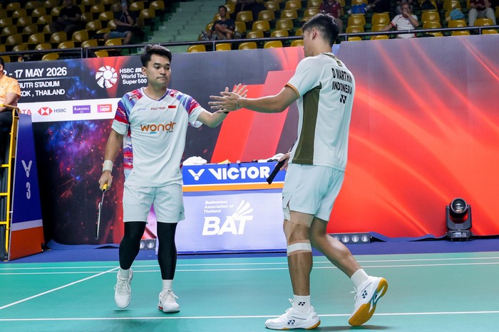 Leo Rolly Carnando/Daniel Marthin berlaga di Thailand Open 2026