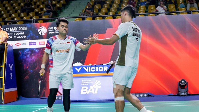 Leo Rolly Carnando/Daniel Marthin berlaga di Thailand Open 2026