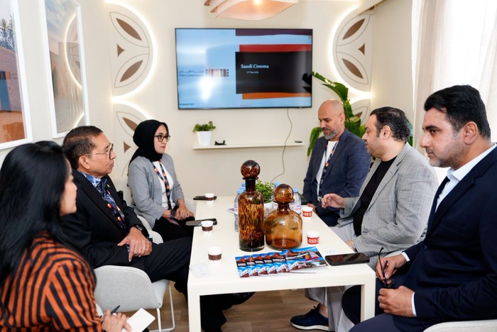 Menbud Dorong Penguatan Kolaborasi Perfilman RI–Arab Saudi di Cannes