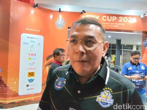 SBY Cup 2026 Manager Klub LaVani Transmedia, Ossy Dermawan di GOR Samapta Magelang, Kamis (14/5/2026).