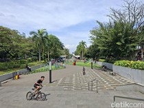 Cara Rita Nikmati Long Weekend di Bandung, Main Gratis Bareng Cucu