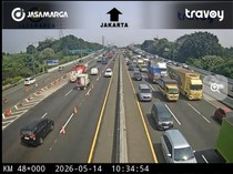 Long Weekend, Tol Japek Km 47 hingga Dawuan Km 65 Diterapkan Contraflow
