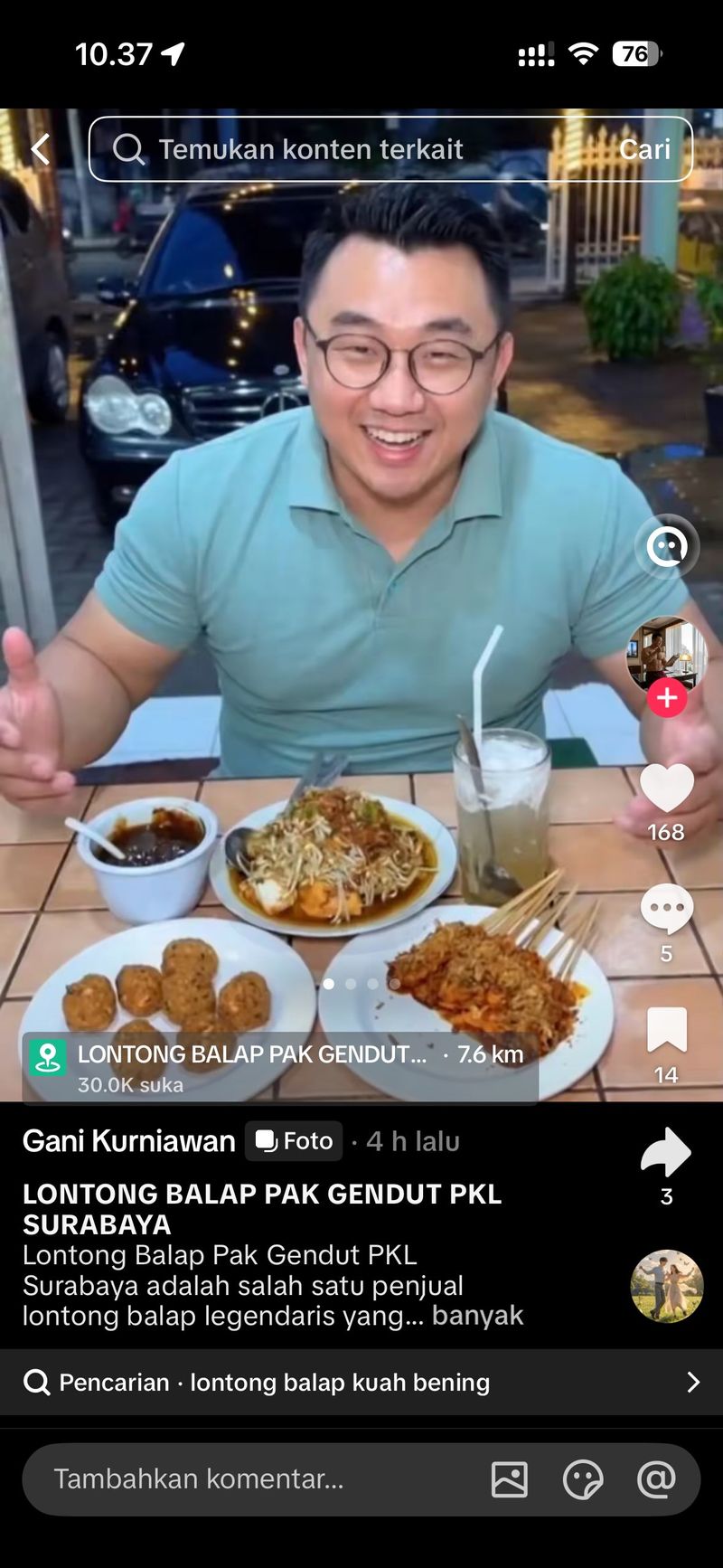 Food Vlogger Surabaya Kaget Kontennya Dicuri dan Wajahnya Diedit Pakai AI