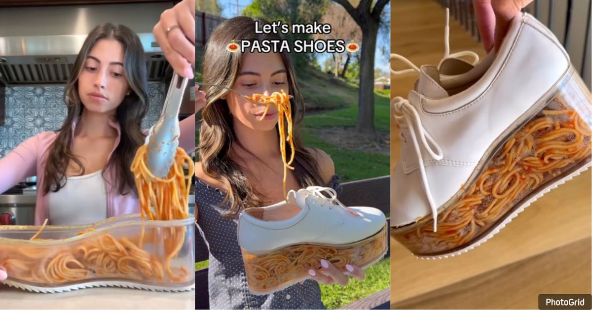 sloki99 'Feetghetti' Viral! Cara Makan Pasta Influencer Ini Bikin Netizen Heran