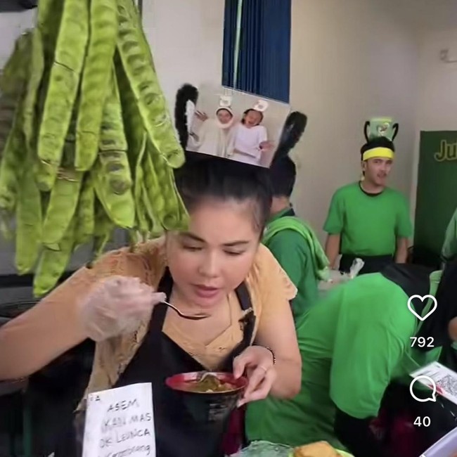 Karina Ranau Jago Masak, Laris Jualan Jukut Goreng dan Gabin di Warungnya