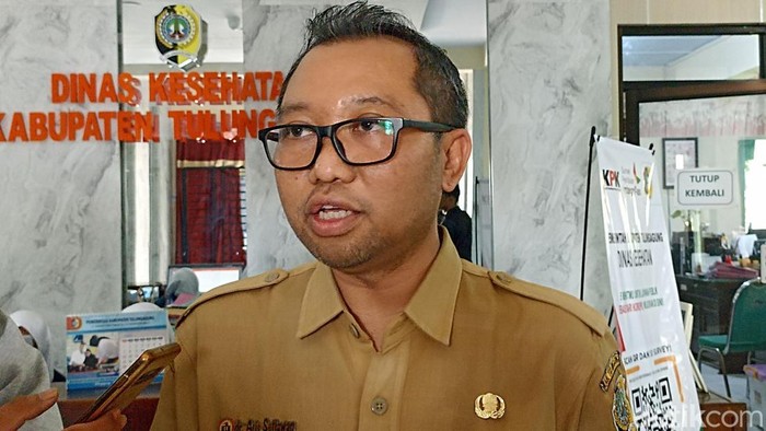 Kepala Bidang Pencegahan dan Pengendalian Penyakit (P2P) Dinas Kesehatan Kabupaten Tulungagung, dr Aris Setiawan