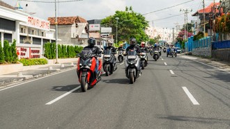 Komunitas Nmax Touring ke Lampung, Susuri Surga Wisata Pahawang