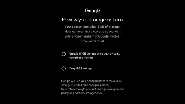 Peraturan penyimpanan cloud gratis untuk akun Google baru Peraturan penyimpanan cloud gratis untuk akun Google baru