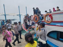 Long Weekend, Polisi Tambah Personel di Dermaga Kepulauan Seribu