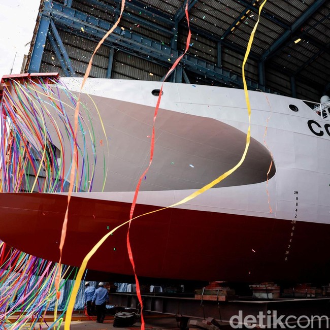 Taiwan Luncurkan Kapal Patroli Anping-class CG615 di Kaohsiung