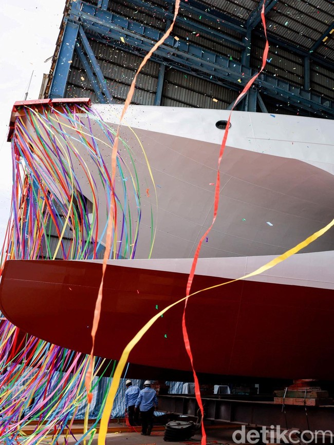 Taiwan Luncurkan Kapal Patroli Anping-class CG615 di Kaohsiung